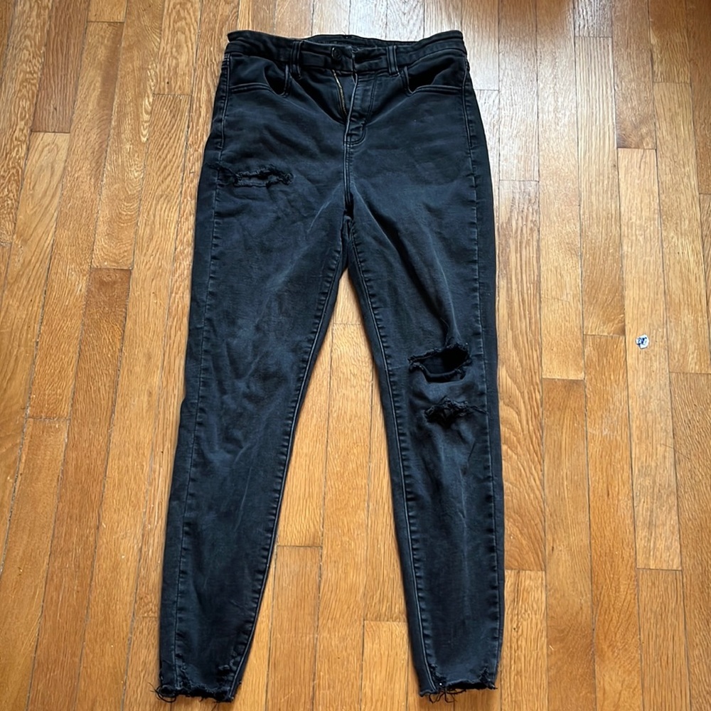 American Eagle Curvy high rise skinny Jeans